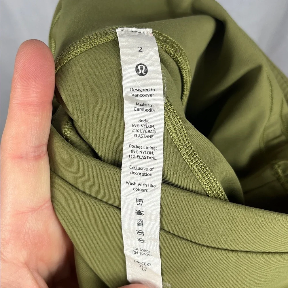 Lululemon Swift Speed High-Rise Crop 21